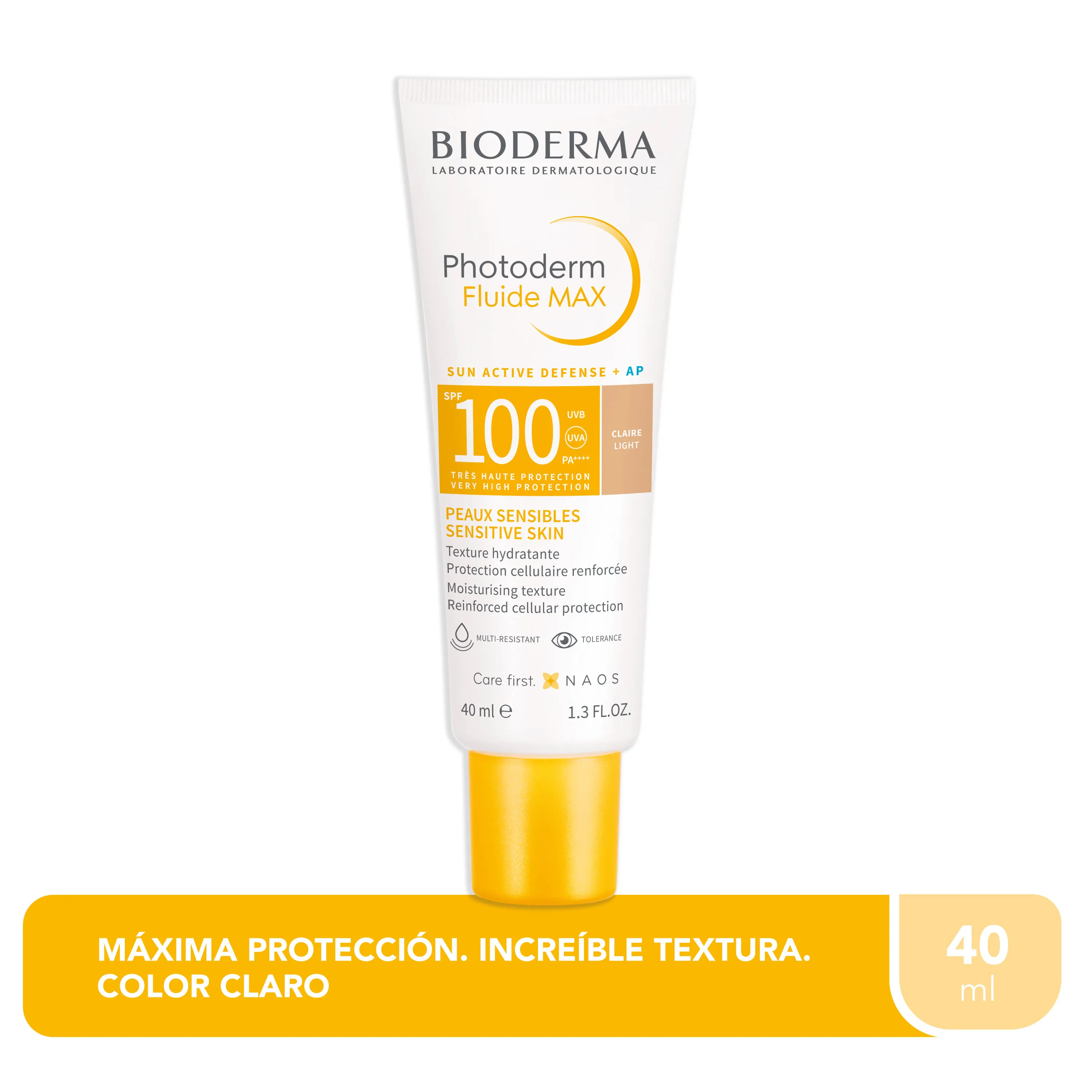 Photoderm Max Fluide 100 Claro 40 Ml